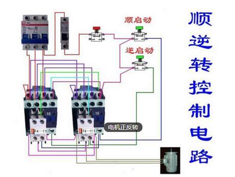 防爆控制箱順逆轉(zhuǎn)控制電路實(shí)物接線圖